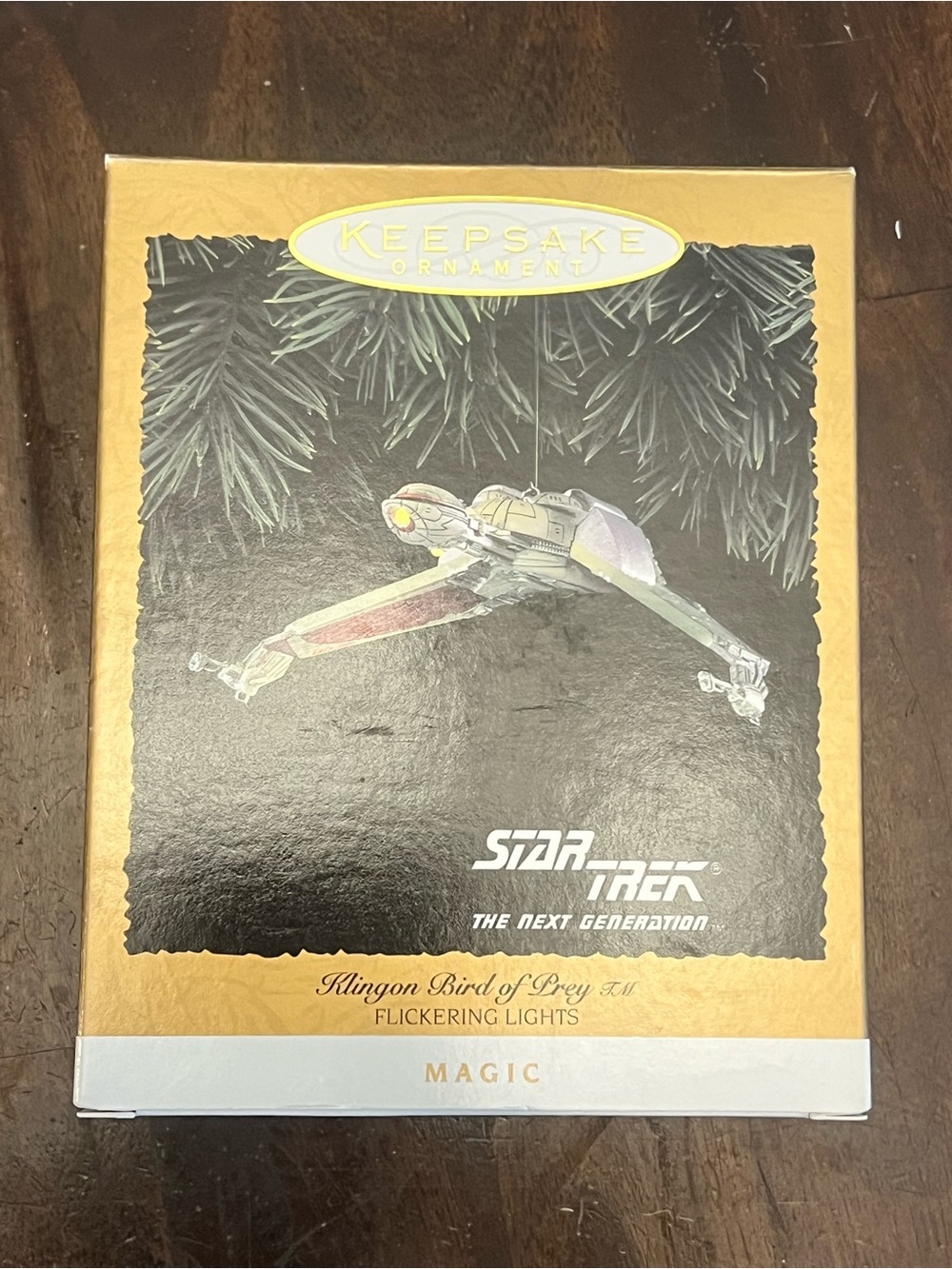 Mint Condition- Hallmark Star Trek - The Next Generation Klingon Bird of Prey